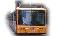 Driver Knowledge Test Australia - Car Pedestrians - You drive up to a Light Rail vehicle that has just stopped at a tram stop. What is the most important thing you should do?